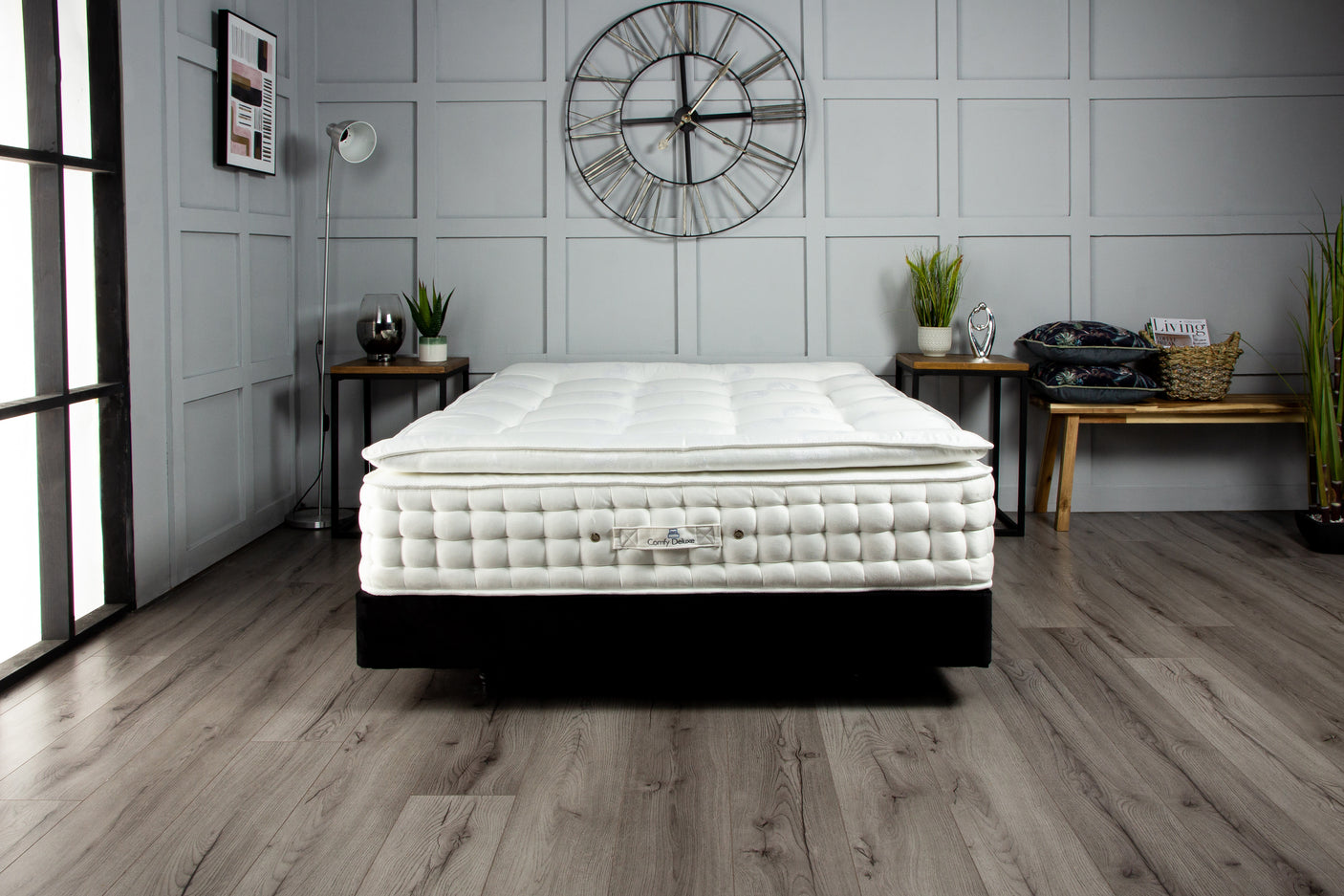 Soho Natural Fillings Pillowtop Pocket Handstitched Mattress