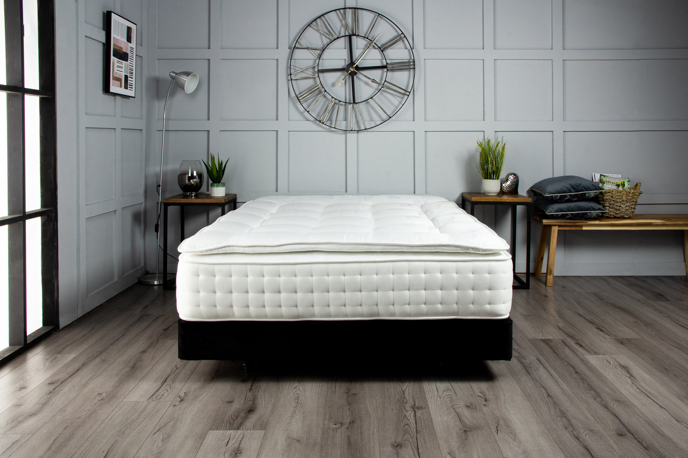 Cloud Comfort Natural Fillings Pillowtop Pocket Sprung Mattress