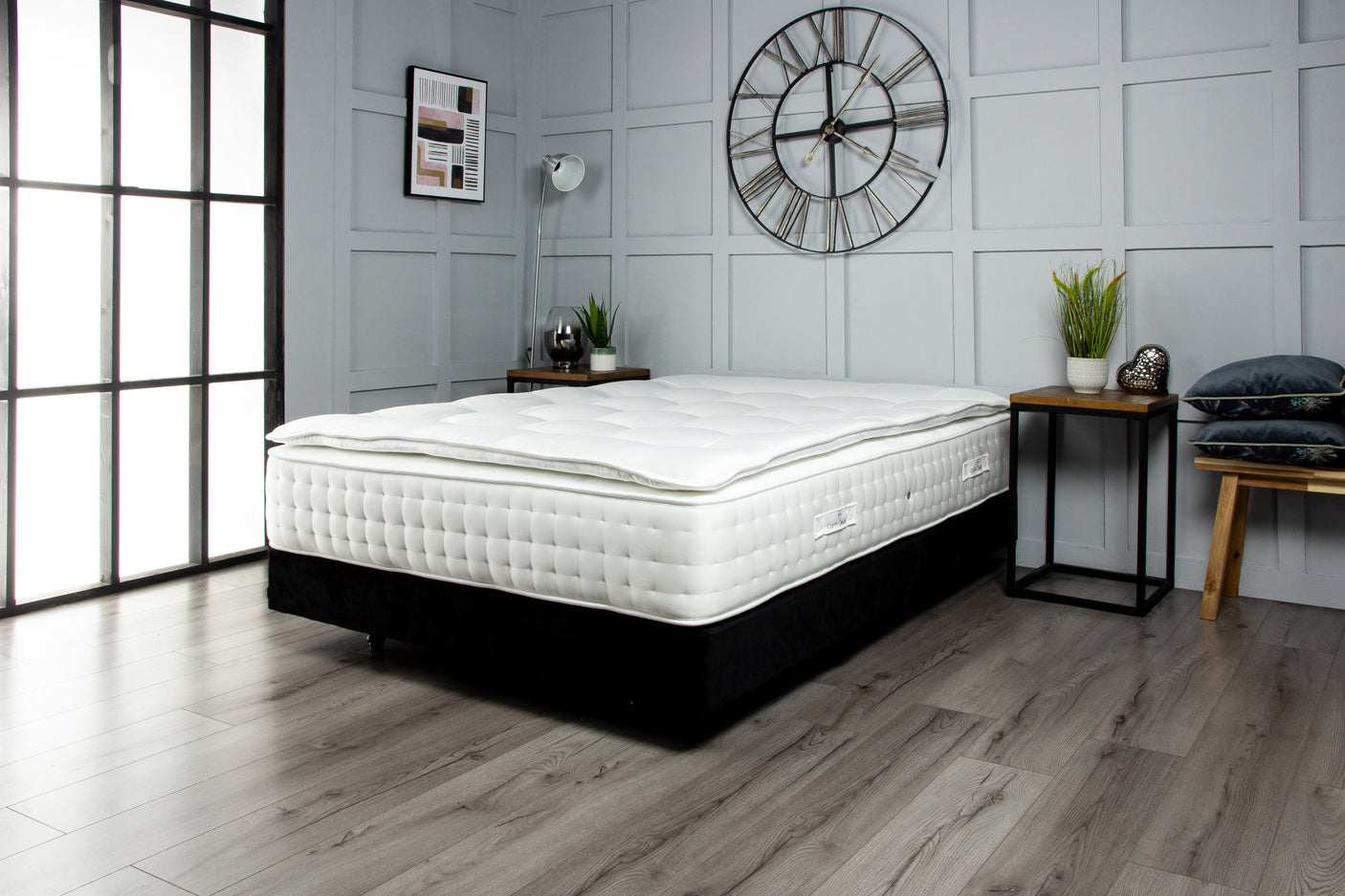 Cloud Comfort Natural Fillings Pillowtop Pocket Sprung Mattress