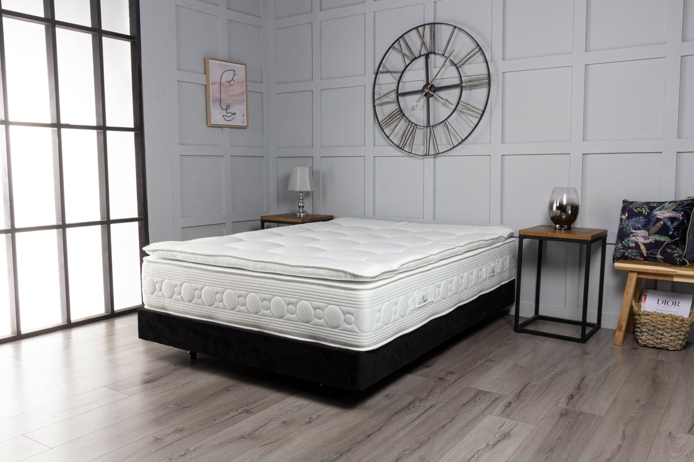 Richmond Reflex Foam & Natural Fillings Pillowtop Pocket Sprung Encapsulated Mattress