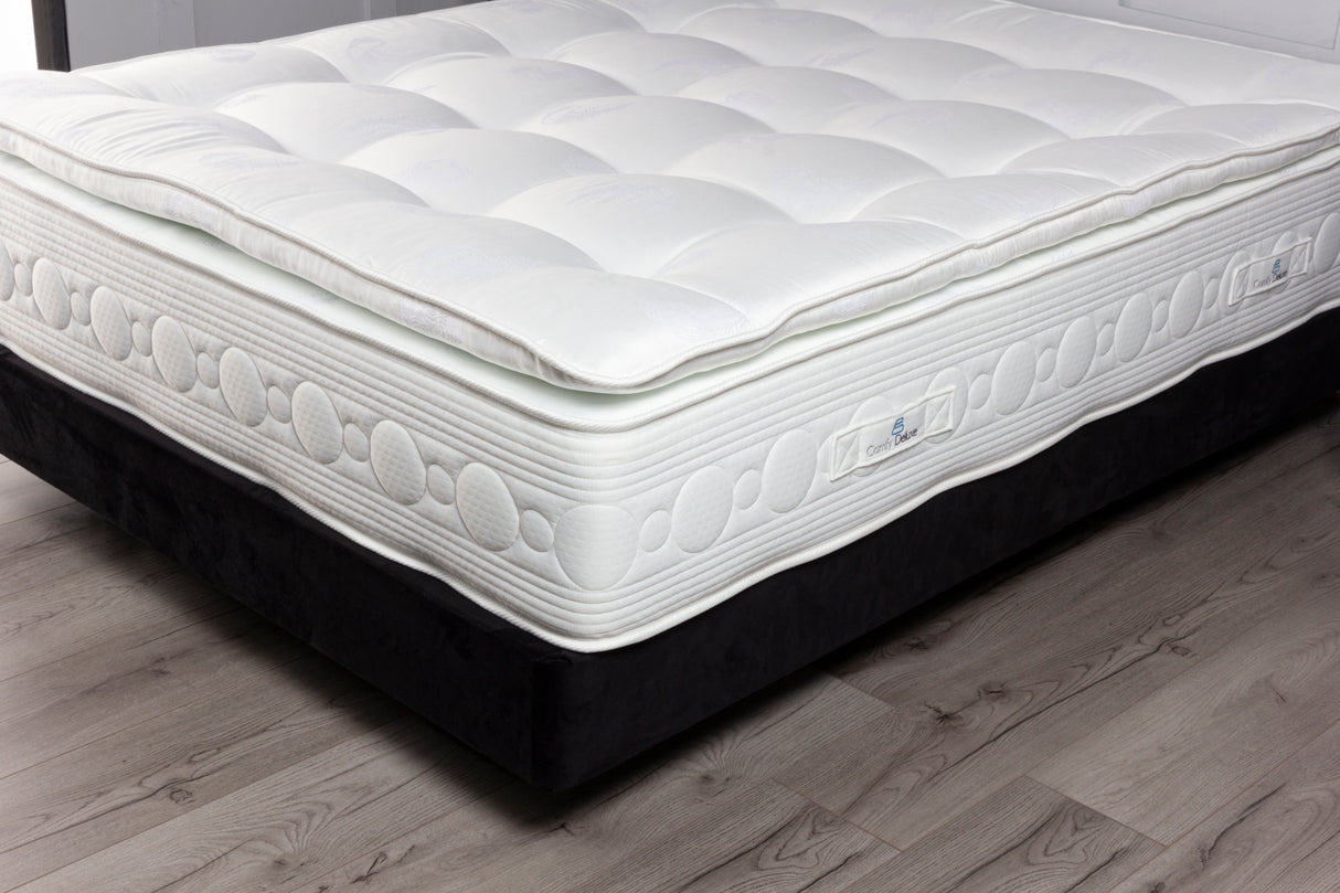 Richmond Reflex Foam & Natural Fillings Pillowtop Pocket Sprung Encapsulated Mattress – view 2
