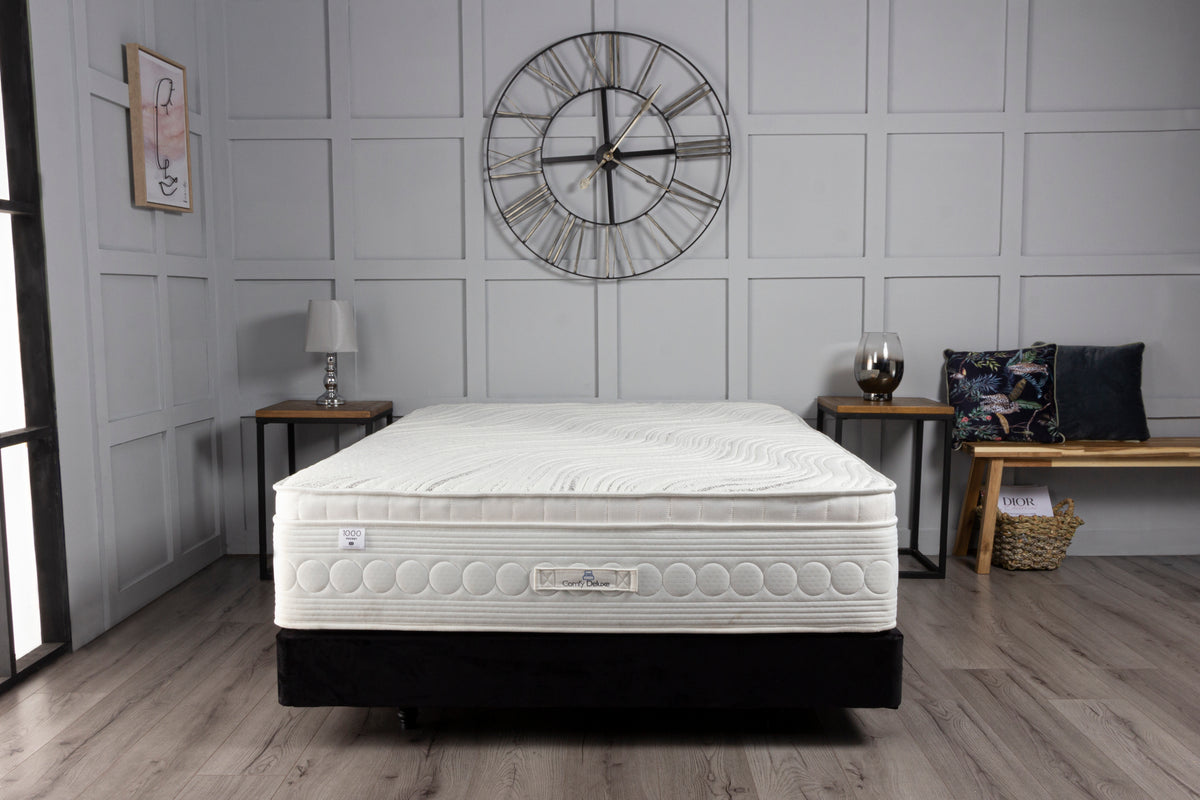 Sudbury Pillowbox Top Pocket Memory Sprung Encapsulated Mattress – view 3