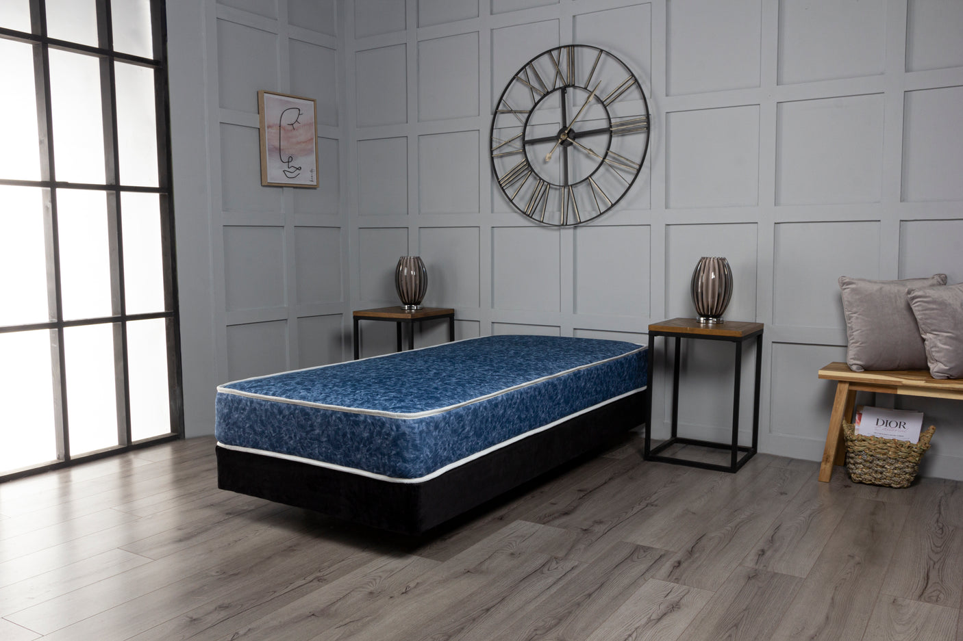 Nautilus Waterproof Crib 5 Open Coil Sprung Mattress