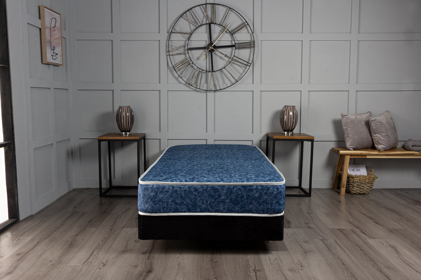 Nautilus Waterproof Crib 5 Open Coil Sprung Mattress