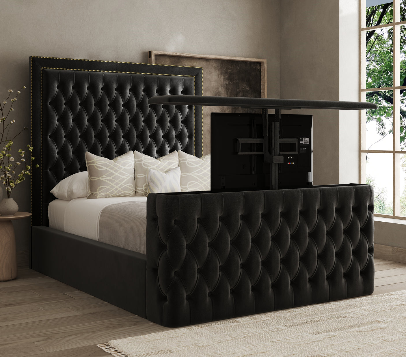 Lisbon Chesterfield TV Bed