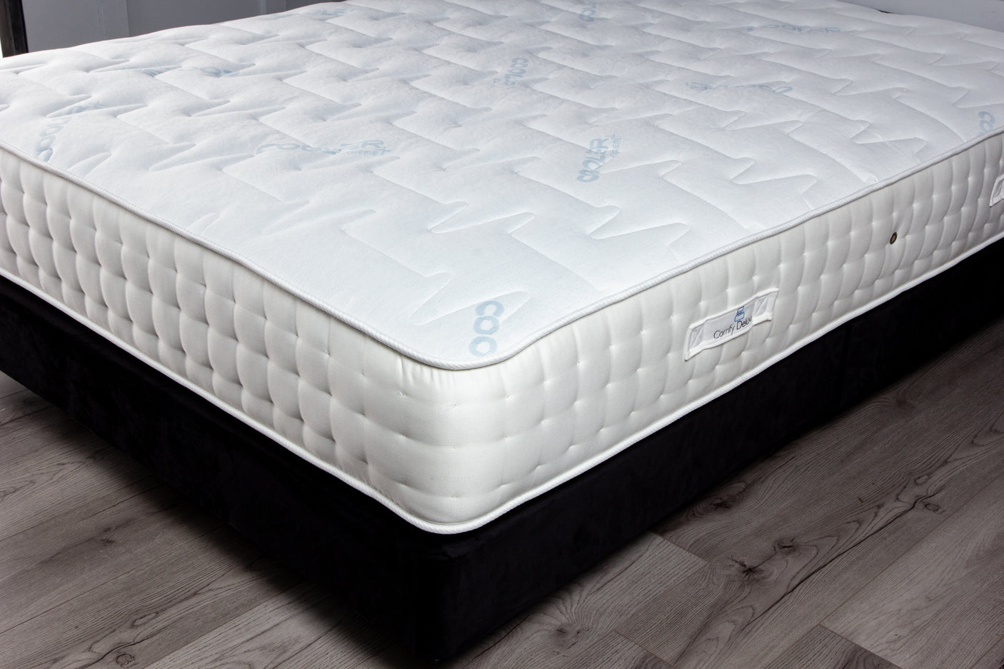 Arctic Sleep Cool Blue Cooling Fabric Pocket Sprung Mattress