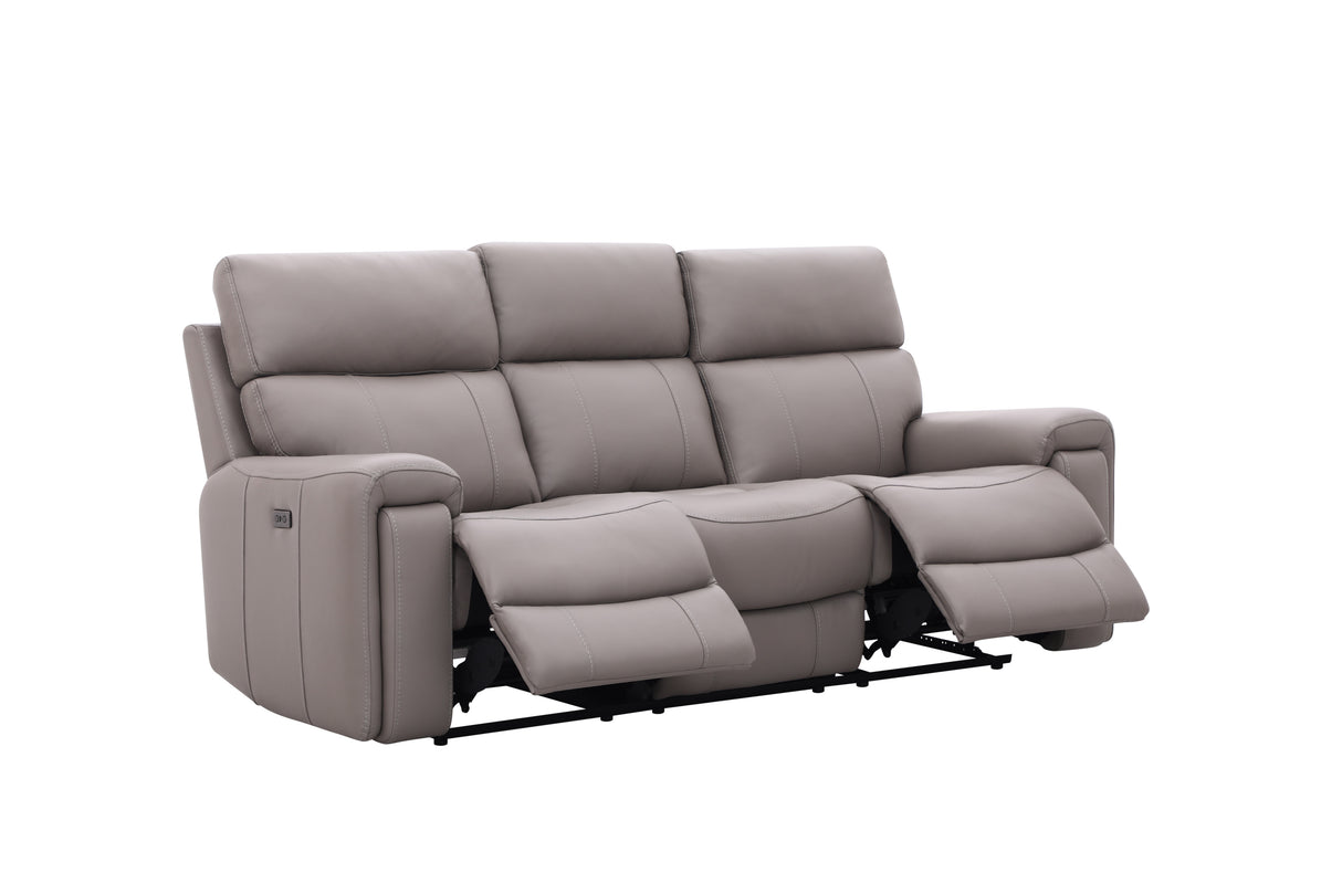 Utah Genuine Leather 3 Seater Recliner Sofa – view 3