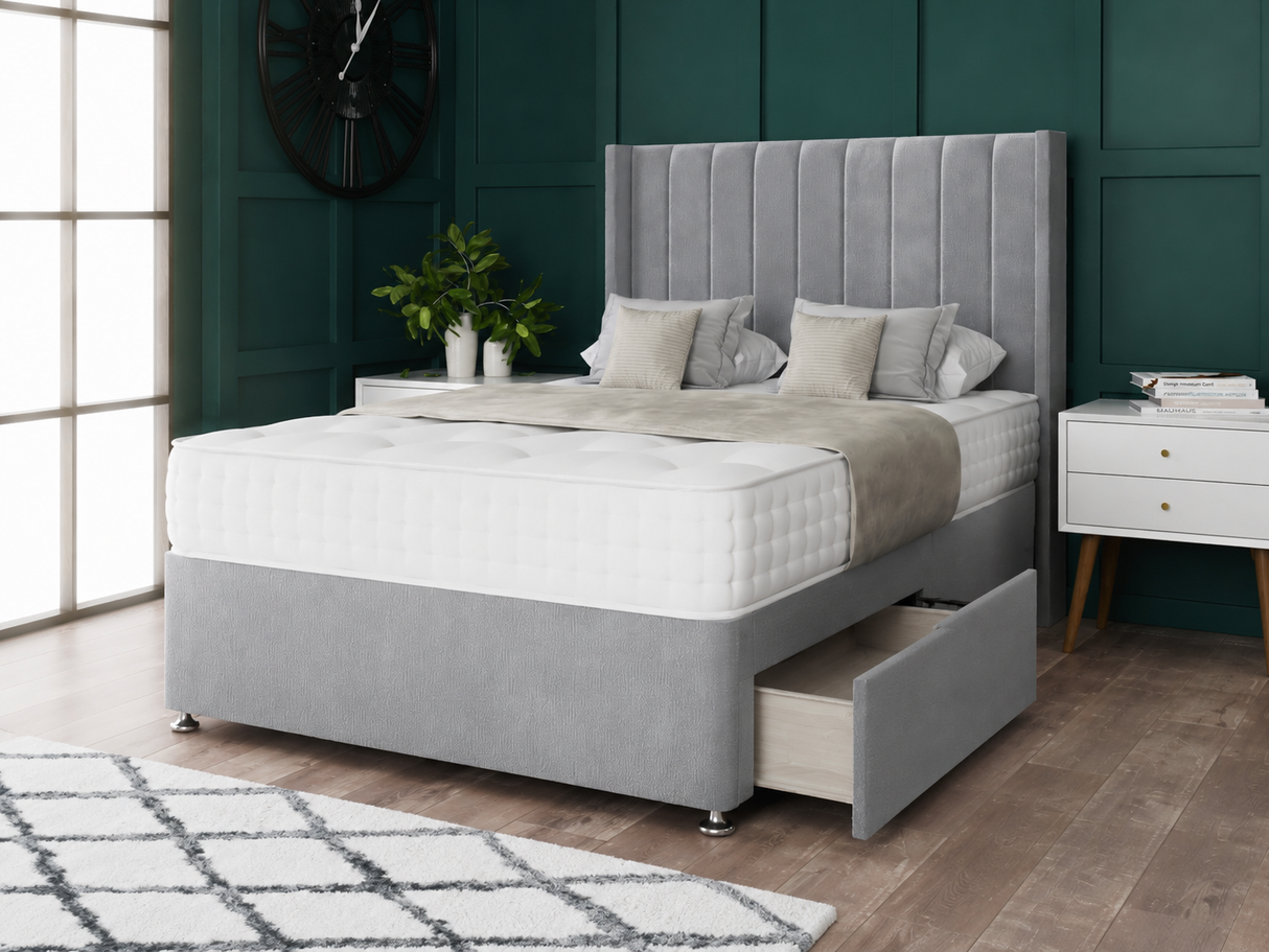 Amelia Wing Divan Bed Set