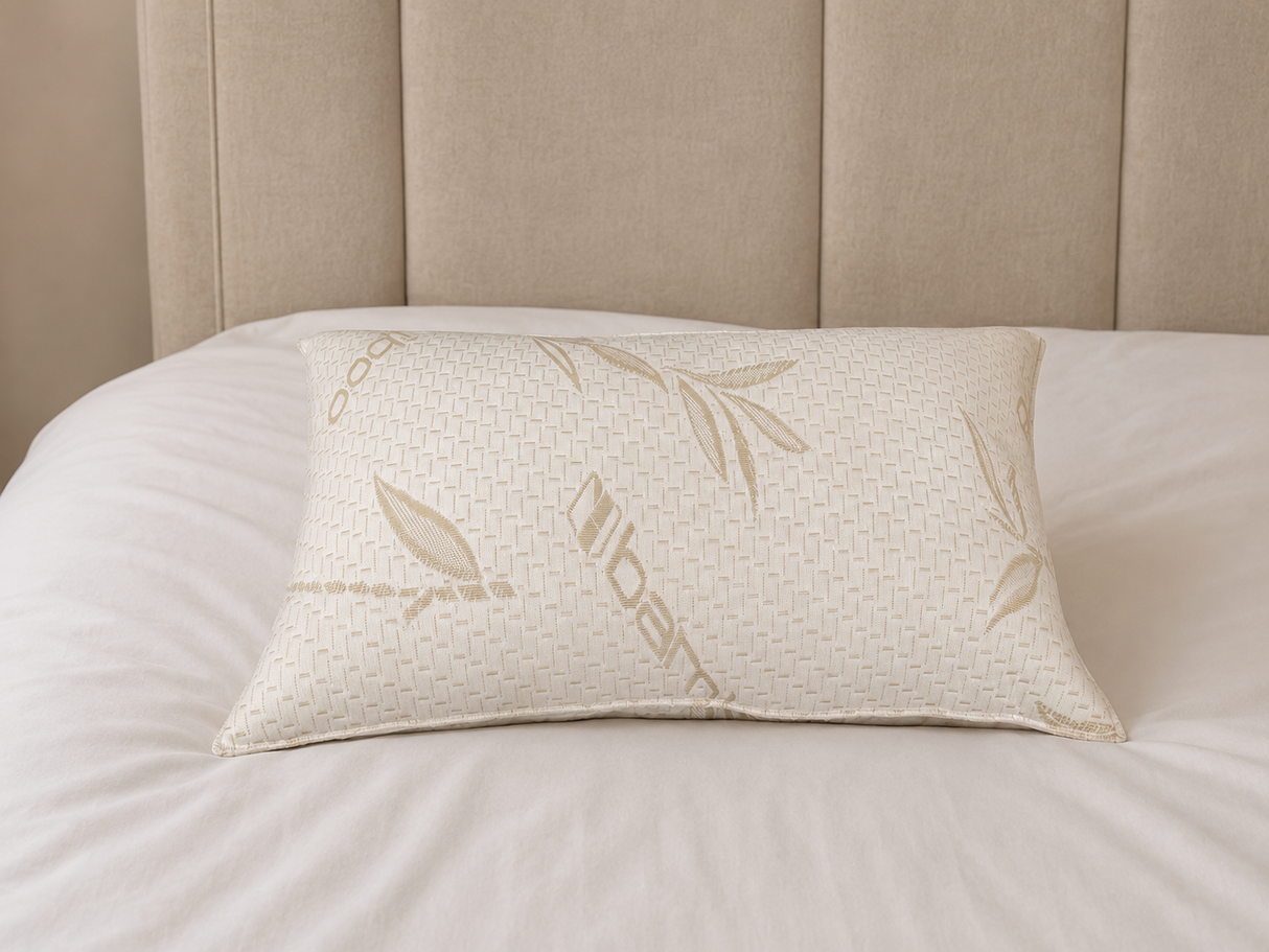 Bamboo Pack Of 2 Pillows For Side Sleepers