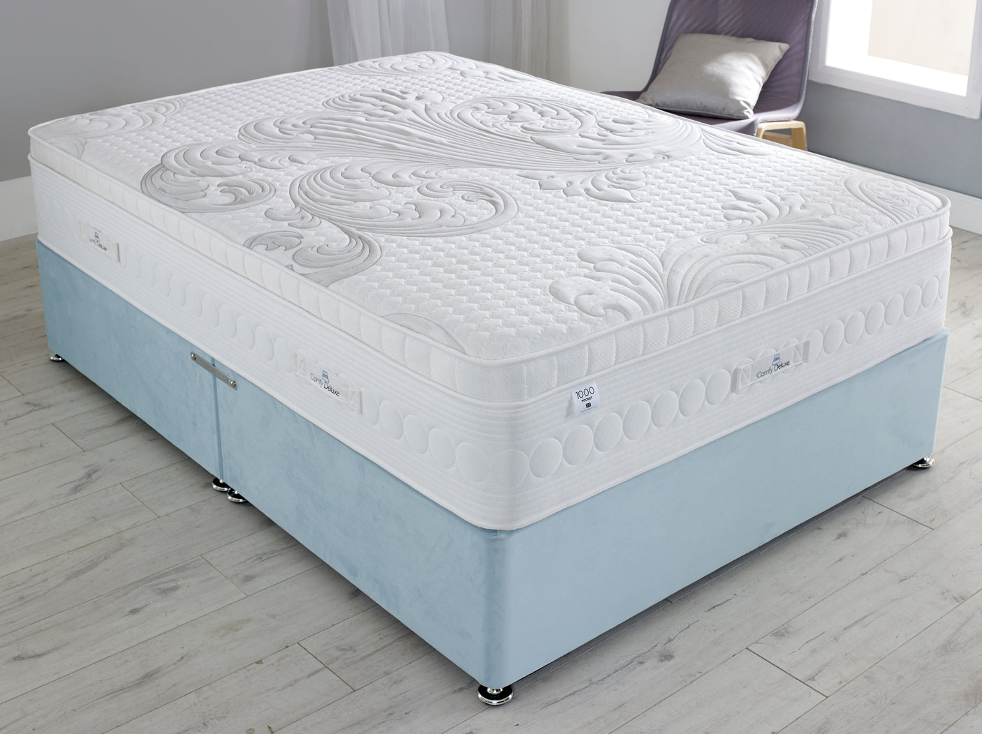 Oscar Pillowbox Pocket Sprung Reflex Firm Foam Mattress