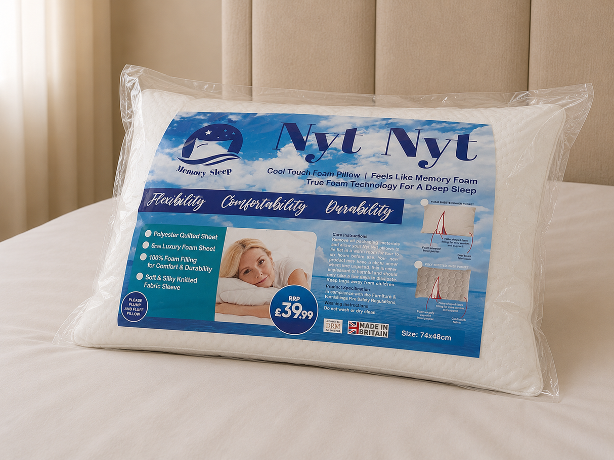 Cool Touch Pack Of 2 Pillows For Side Sleepers (view 2)