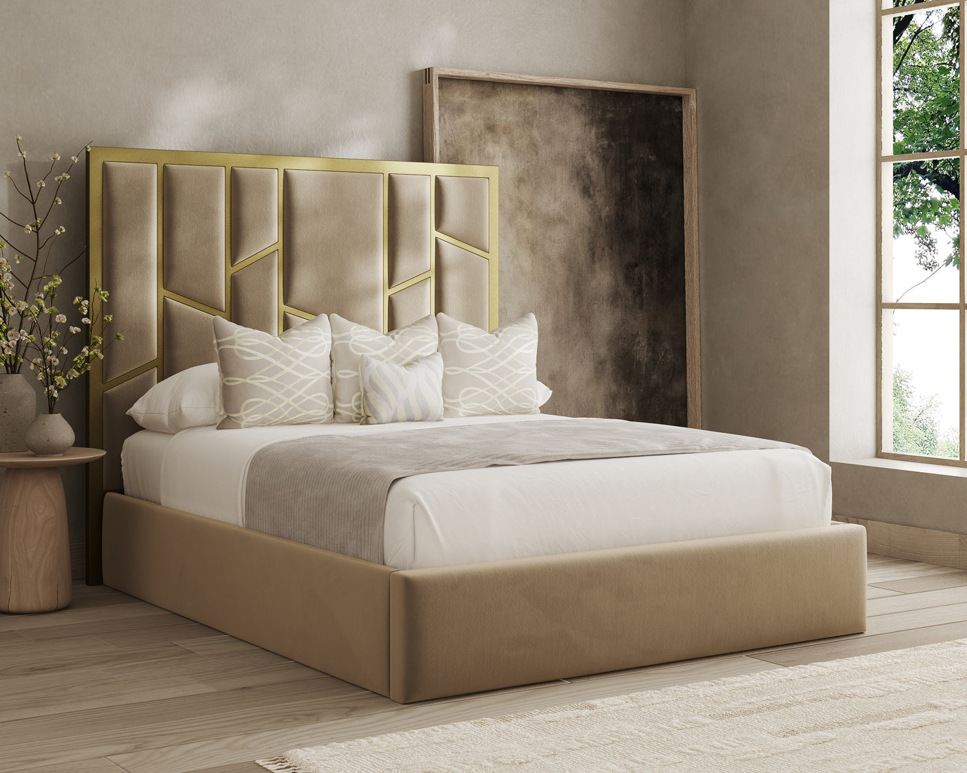 Julius Metal Bed Frame