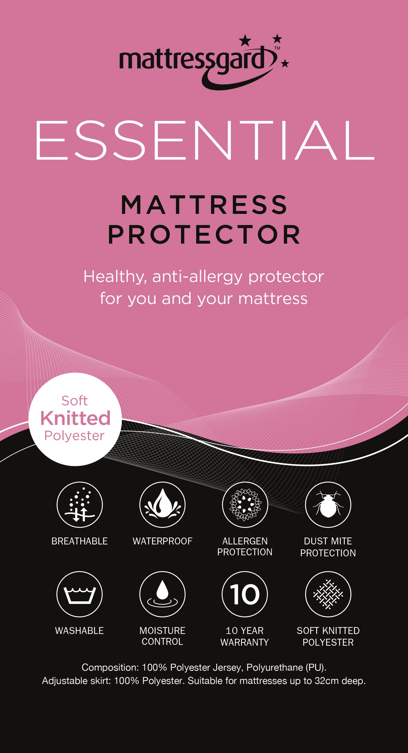 Essential Waterproof Mattress Protector