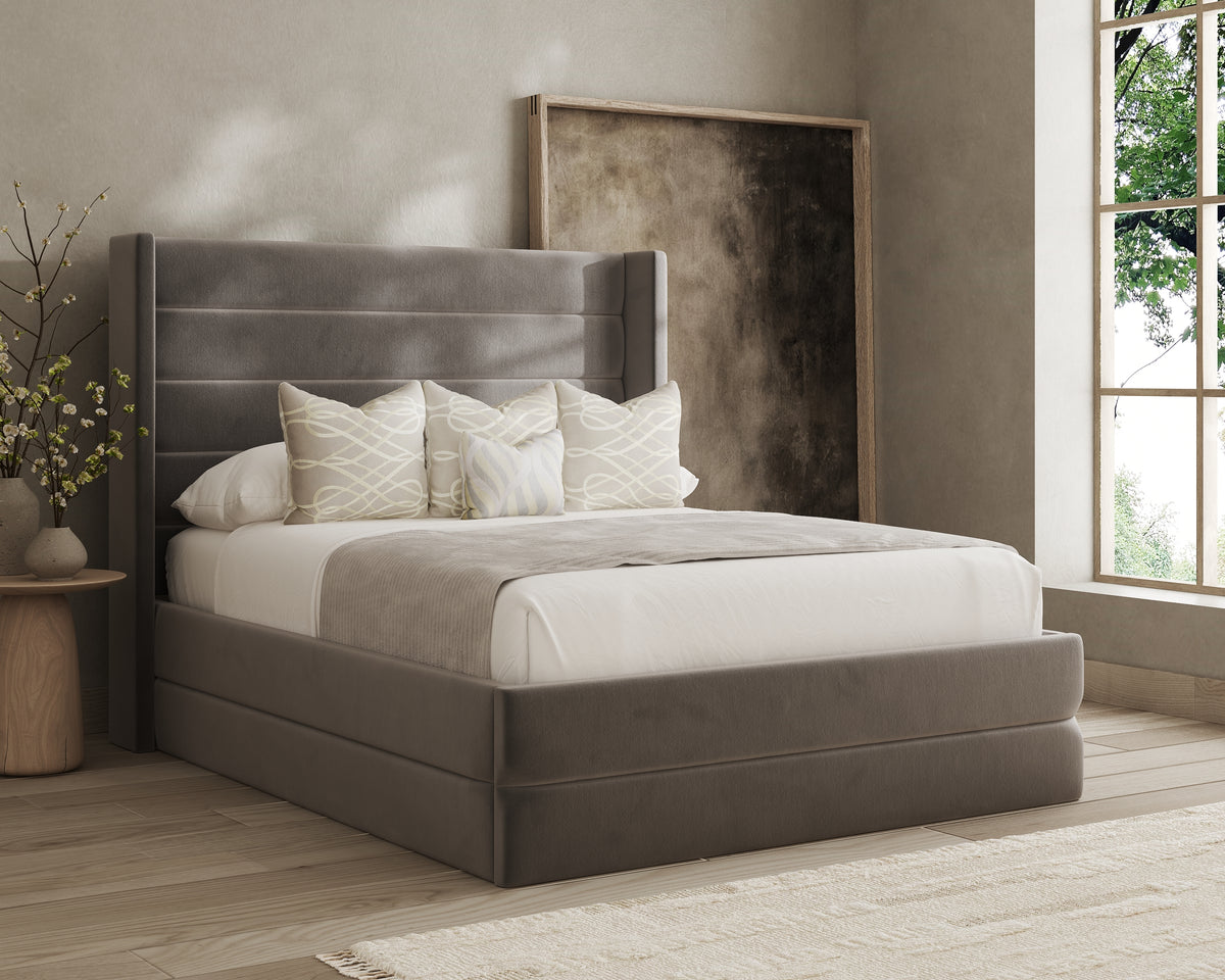 Jassi Wingback Bed Frame