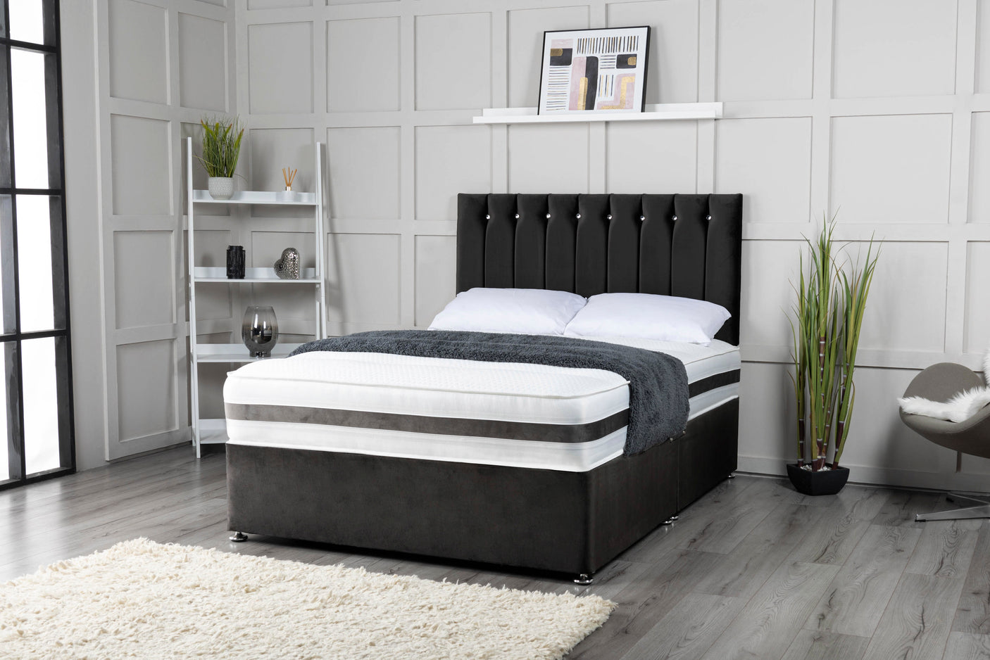 Florence Divan Bed Set With Mattress Options