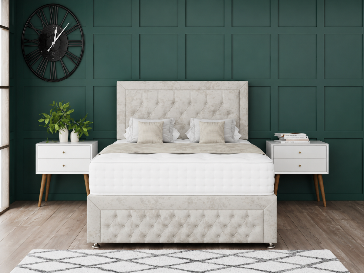 Miami Divan Bed Set With Footboard