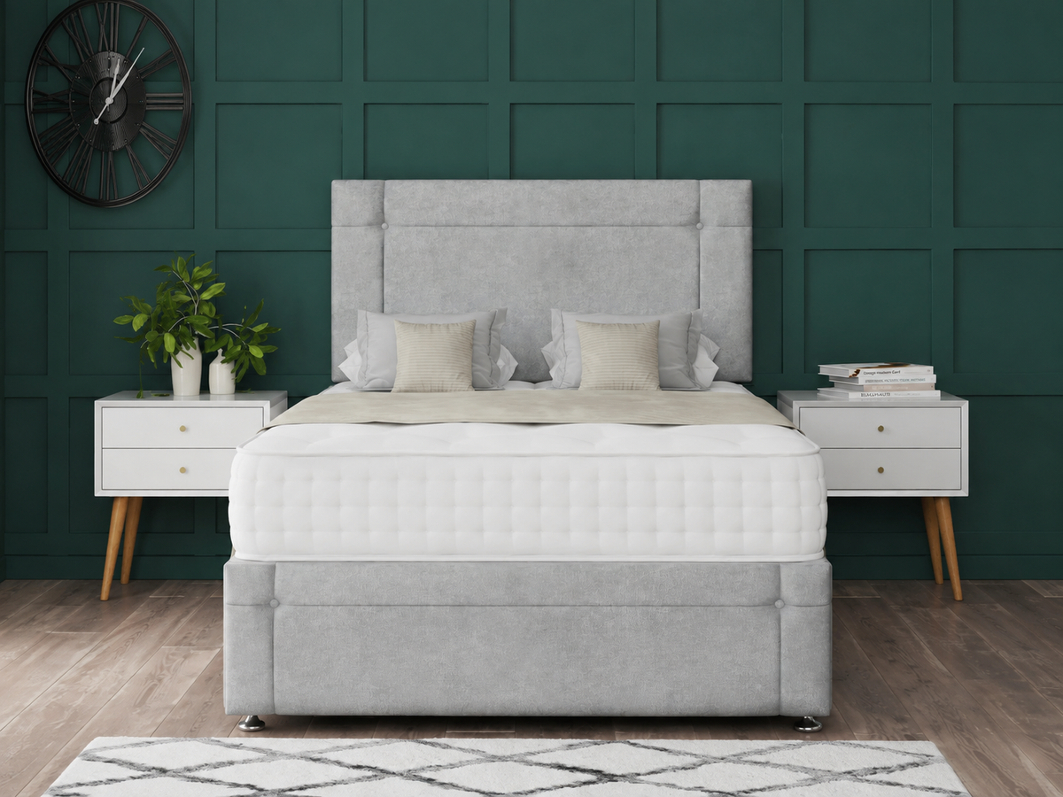 Milan Divan Bed Set With Footboard