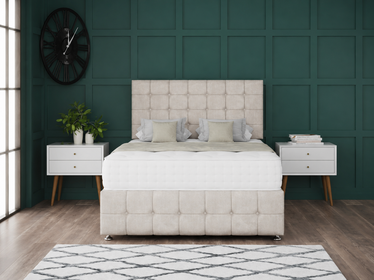 Omega Divan Bed Set With Footboard