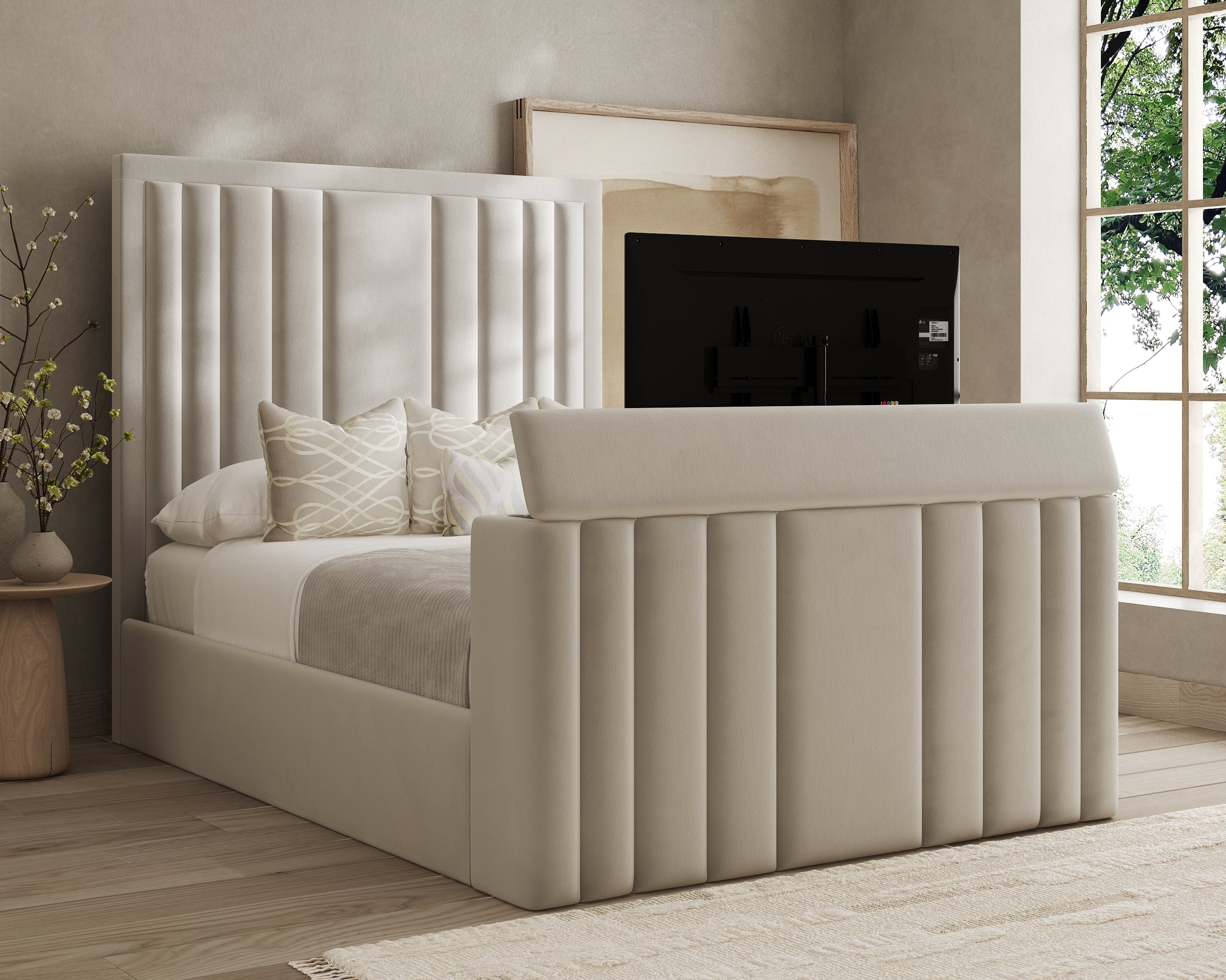 Snuggle Velvet TV Bed