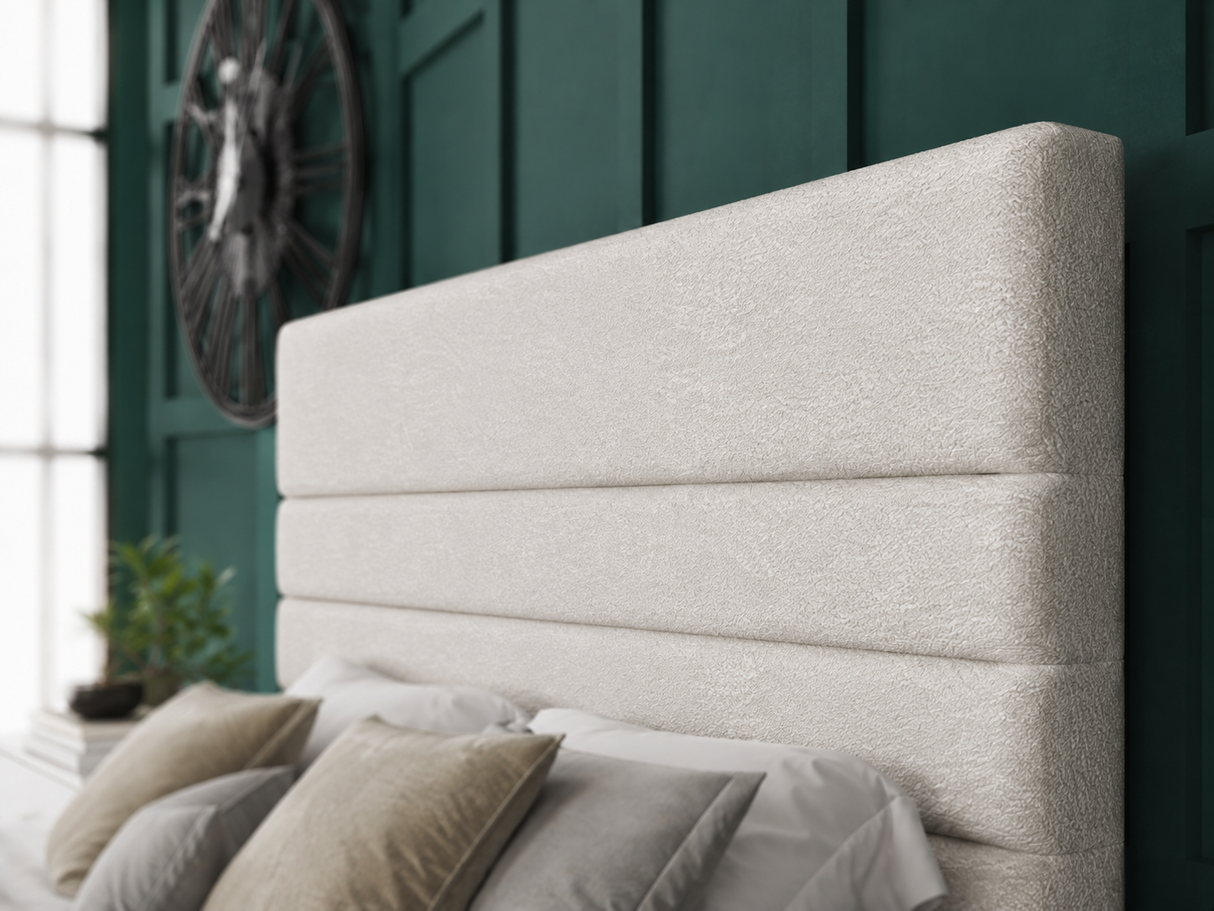 Paris Ottoman Storage Divan Bed With Headboard And Footboard