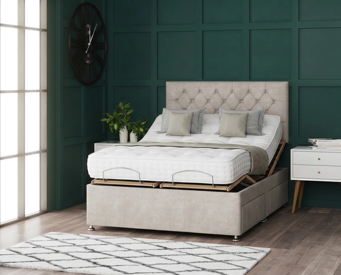 Princess Electrical Divan Bed With Mattress Options