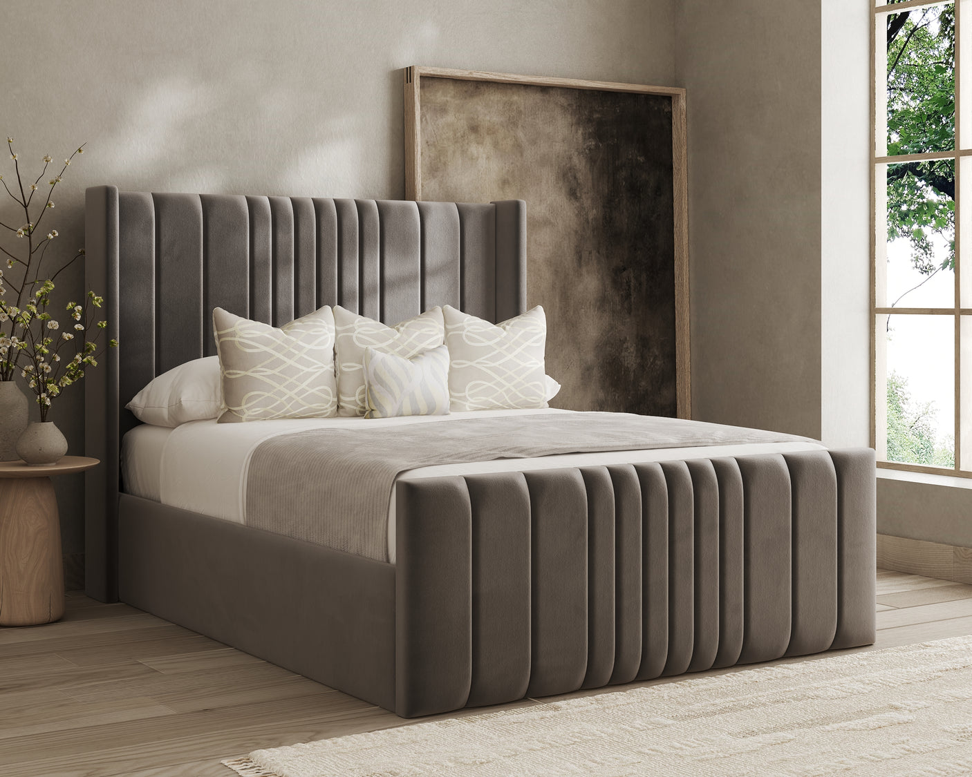Harper Wingback Bed Frame