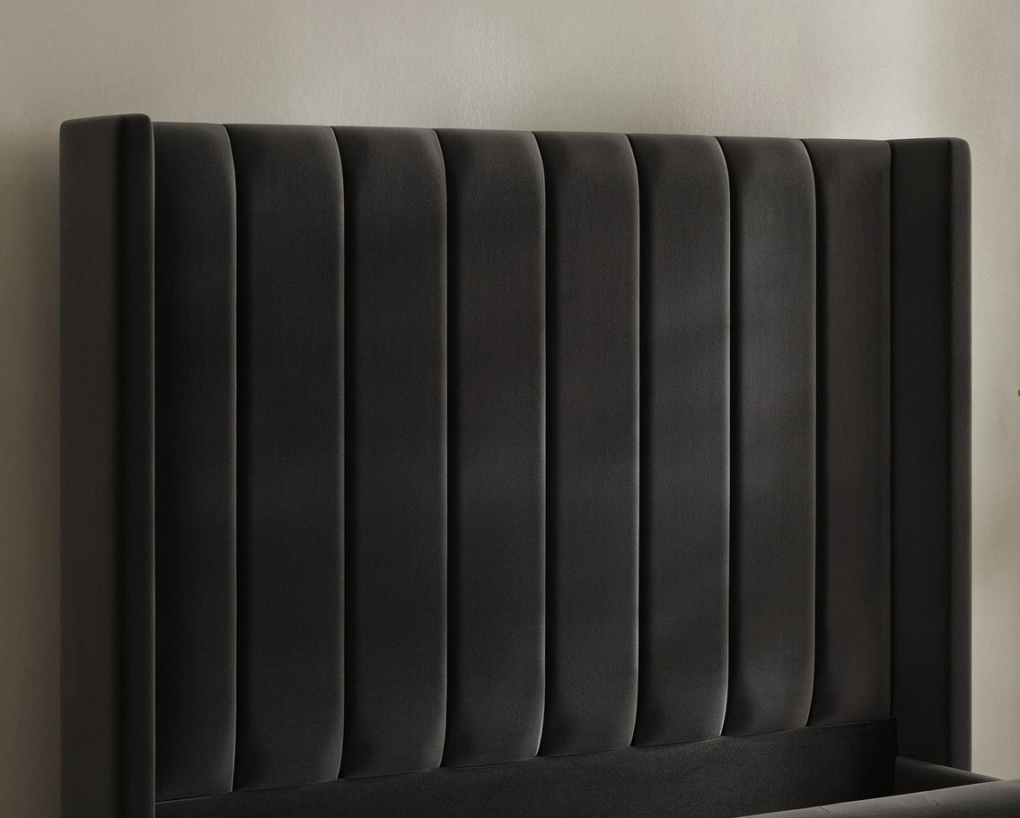 Amelia Wingback Bed Frame – view 3