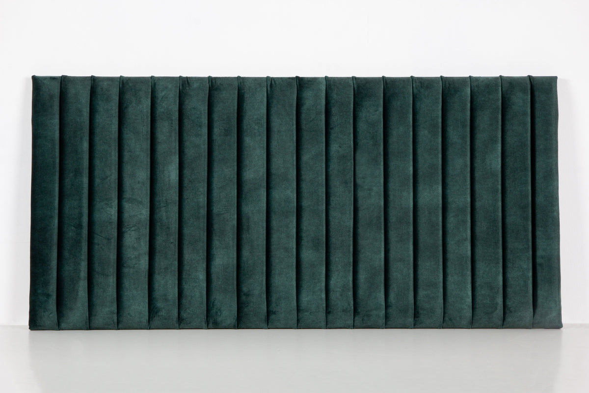 Apollo Vertical Lined Upholstered Headboard
