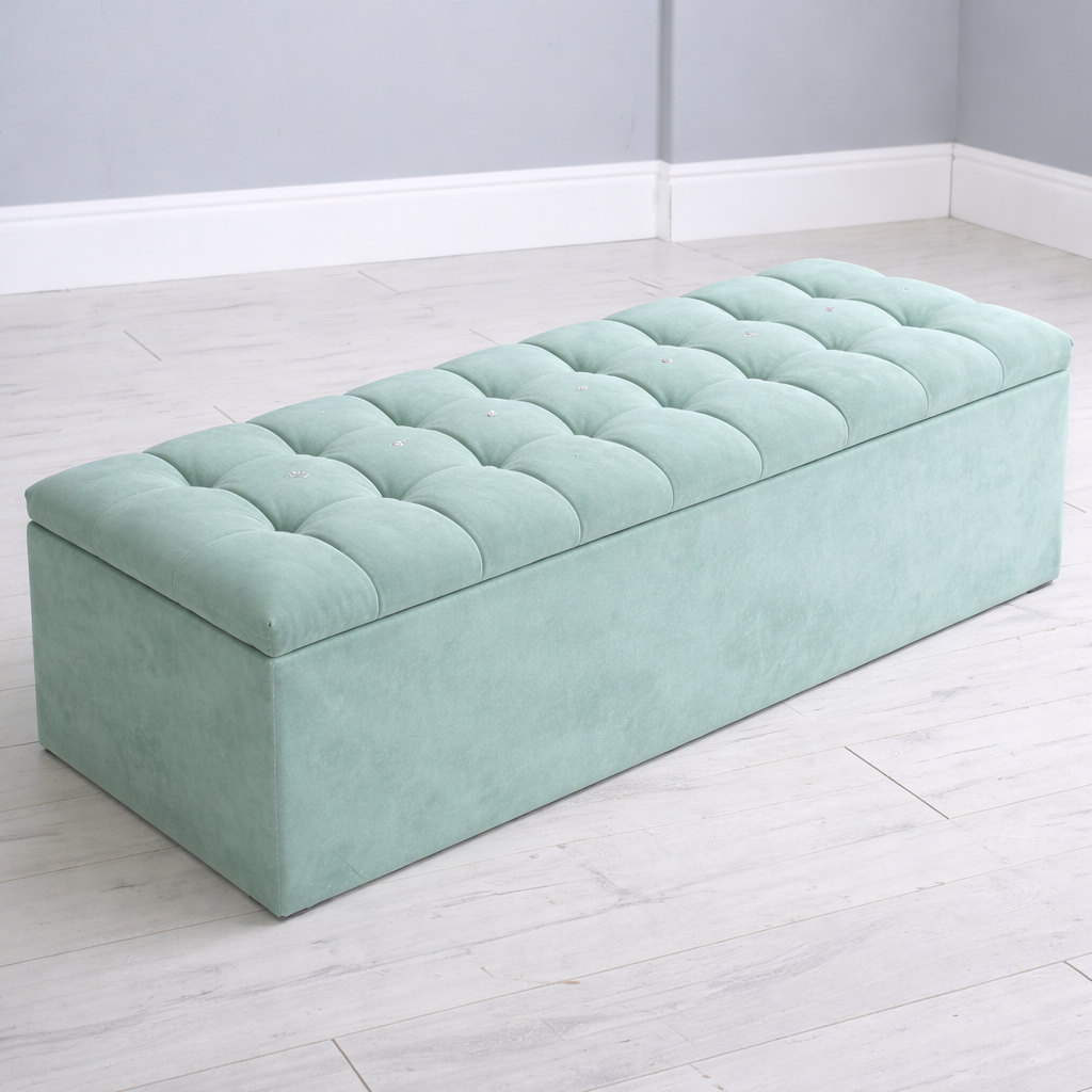 Cube Ottoman Blanket Box