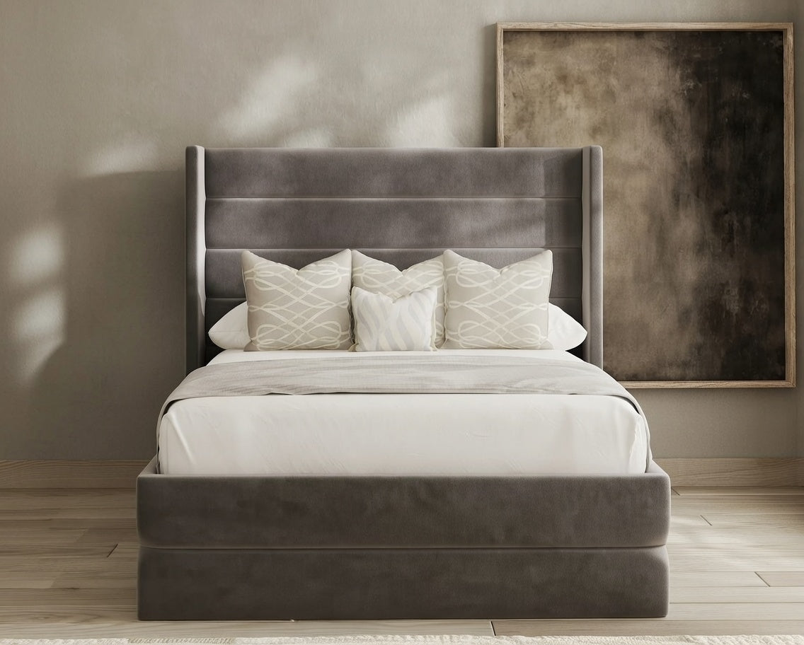 Jassi Wingback Bed Frame – view 2