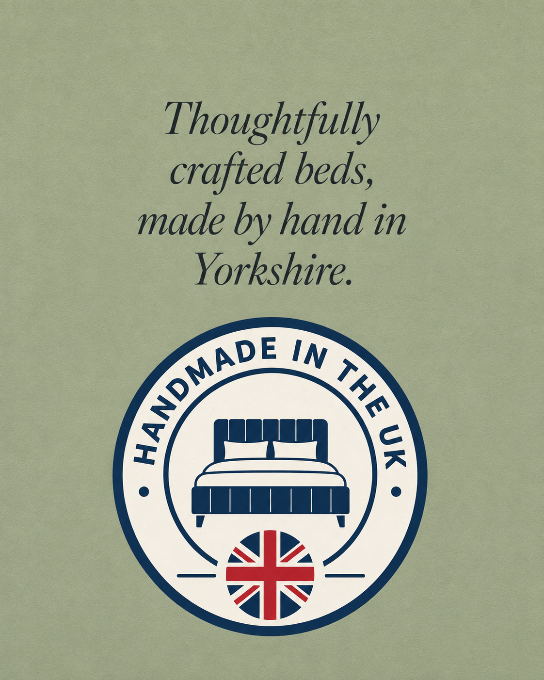 Chesterfield Curved Wing Floor Standing Headboard 54"