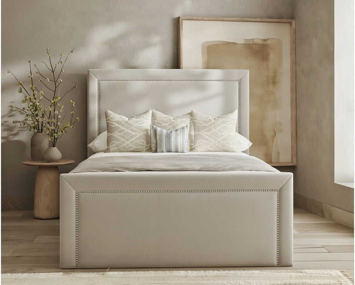 Hannah Studded Bed Frame – view 2