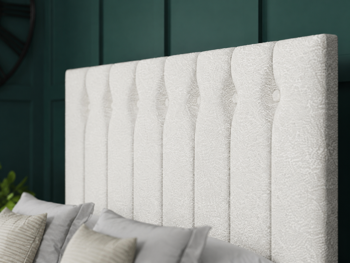 Florence Ottoman Storage Divan Bed With Headboard