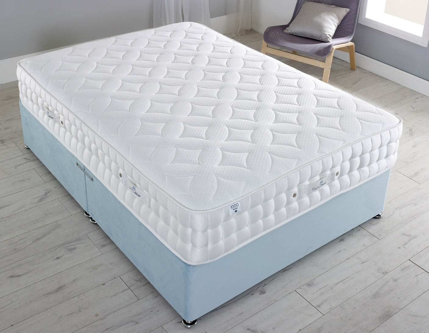 Adele Hand Side Stitched Natural Filling Pocket Mattress