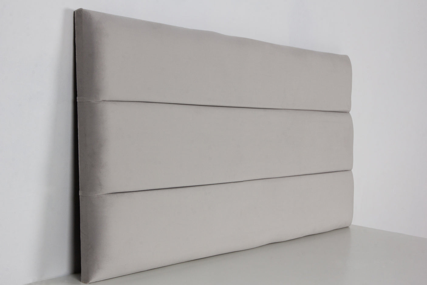 Jasmine Horizontal Lined Upholstered Headboard