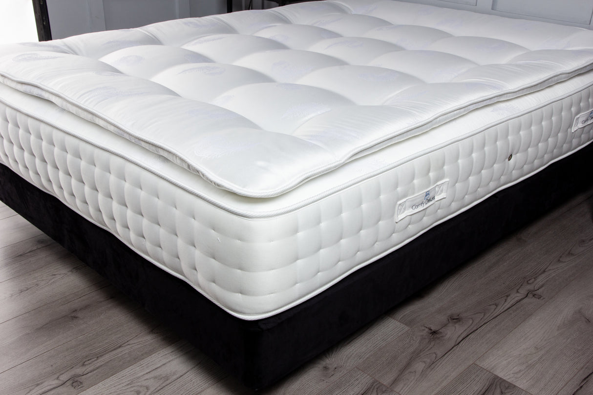 Cloud Comfort Natural Fillings Pillowtop Pocket Sprung Mattress – view 3