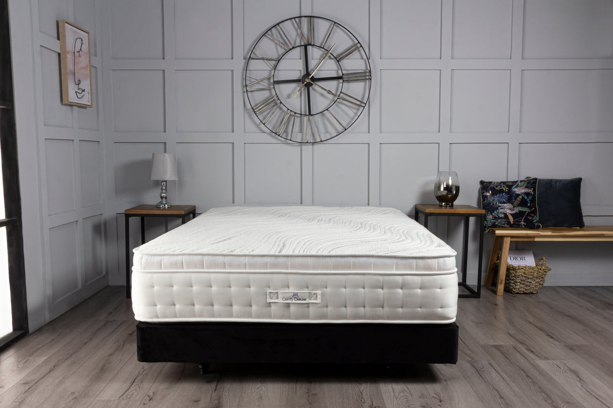 Ludlow Pillowbox Top Memory Foam Pocket Sprung Mattress – view 3