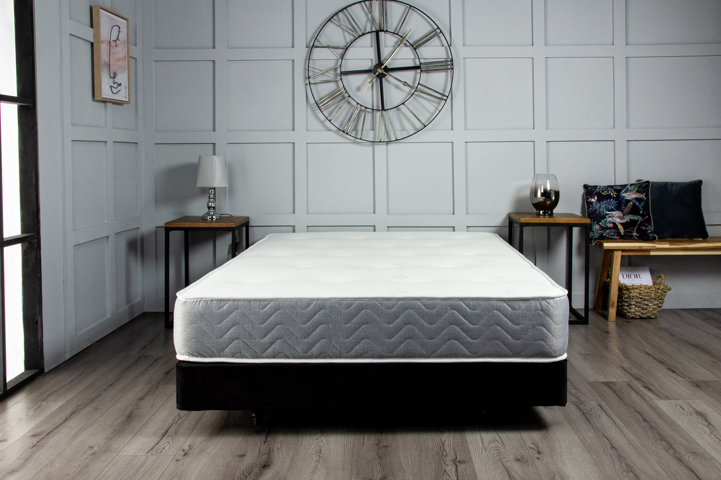 Durham Open Coil Memory Sprung Economy Mattress