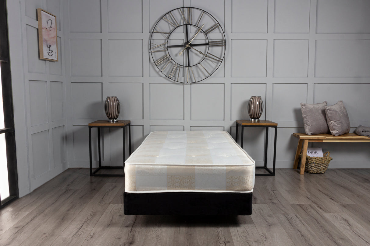 York Deep Quilt Open Coil Sprung Economy Mattress – view 3