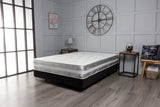 Glamour Crushed Velvet Open Coil Memory Sprung Economy Mattress