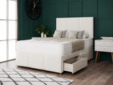 3 Panel Divan Bed Set With Footboard