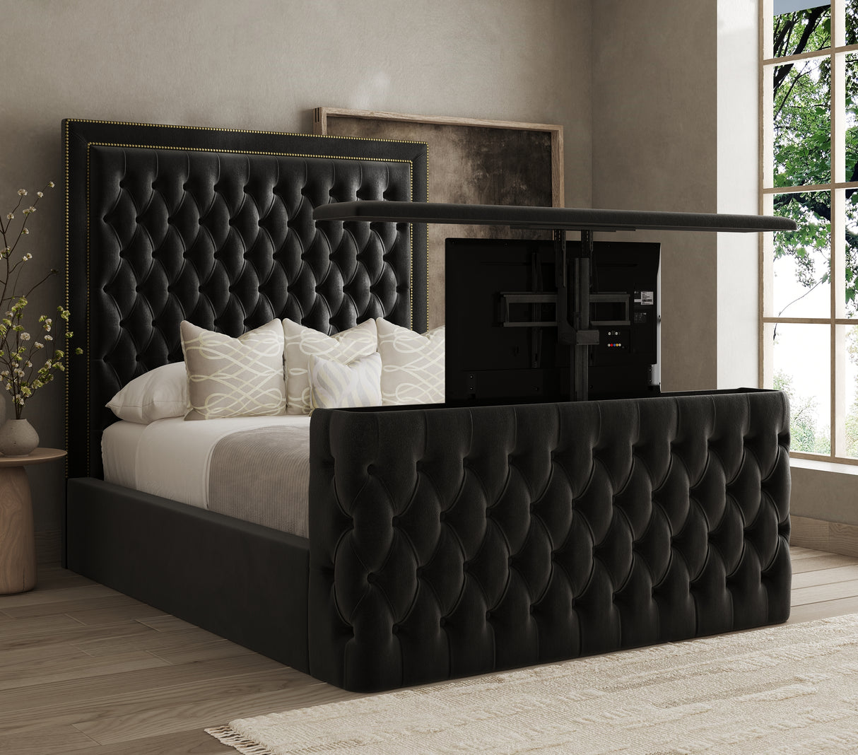 Lisbon Chesterfield TV Bed