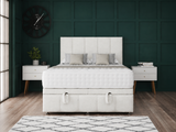 5 Panel Ottoman Storage Divan Bed With Headboard And Footboard