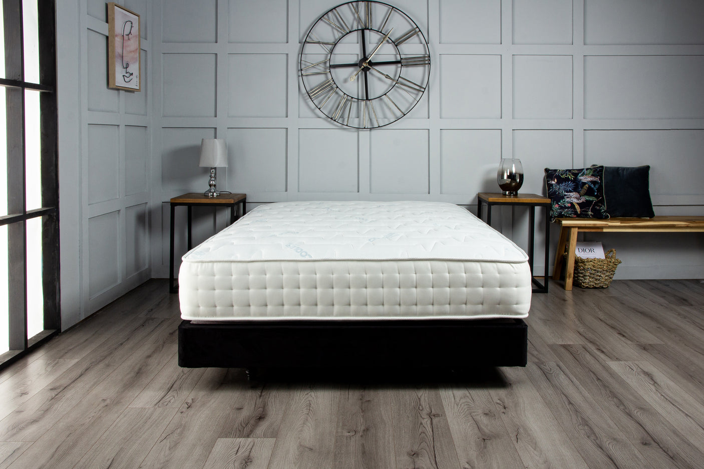 Arctic Sleep Cool Blue Cooling Fabric Pocket Sprung Mattress