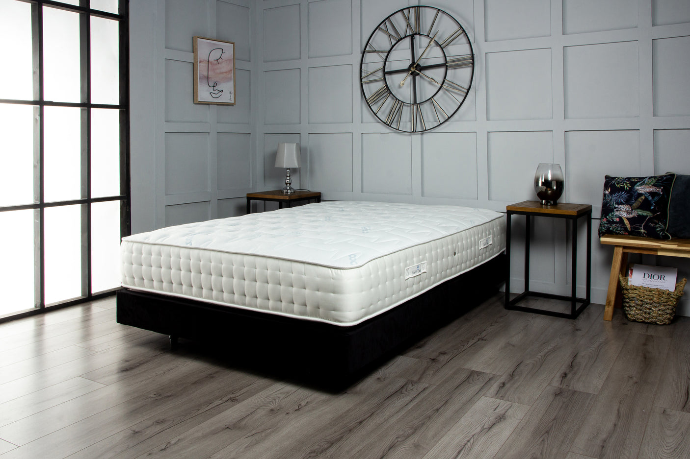 Arctic Sleep Cool Blue Cooling Fabric Pocket Sprung Mattress