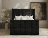 Luxe Winged Bed Frame