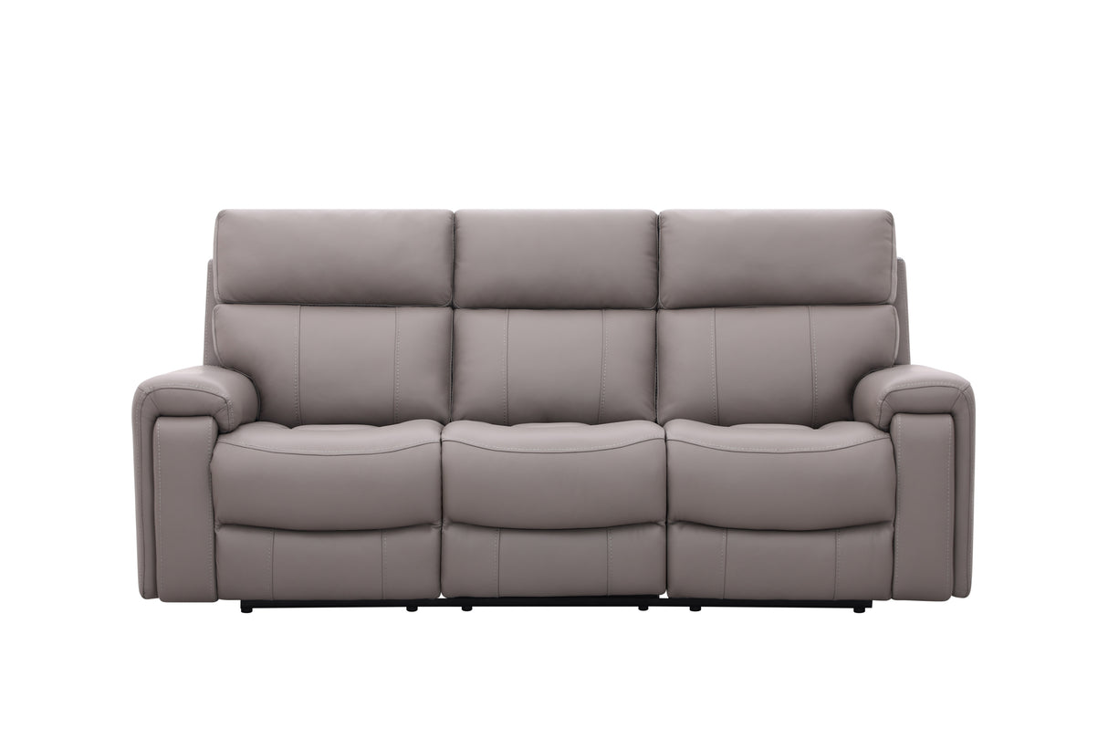 Utah Genuine Leather 3 Seater Recliner Sofa – view 2