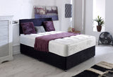 Ambassador Divan Bed Set With Orthopaedic Mattress And Headboard