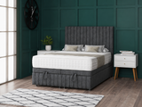 Apollo Ottoman Storage Divan Bed With Headboard And Footboard
