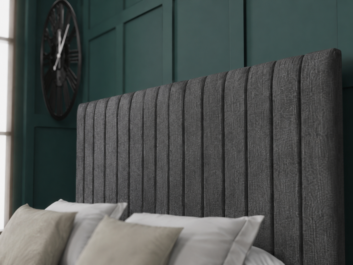 Apollo Ottoman Storage Divan Bed With Headboard And Footboard